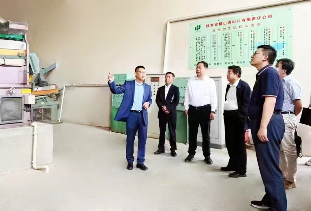 國家發(fā)改委、陜西省發(fā)改委、市區(qū)領(lǐng)導(dǎo)來我公司調(diào)研